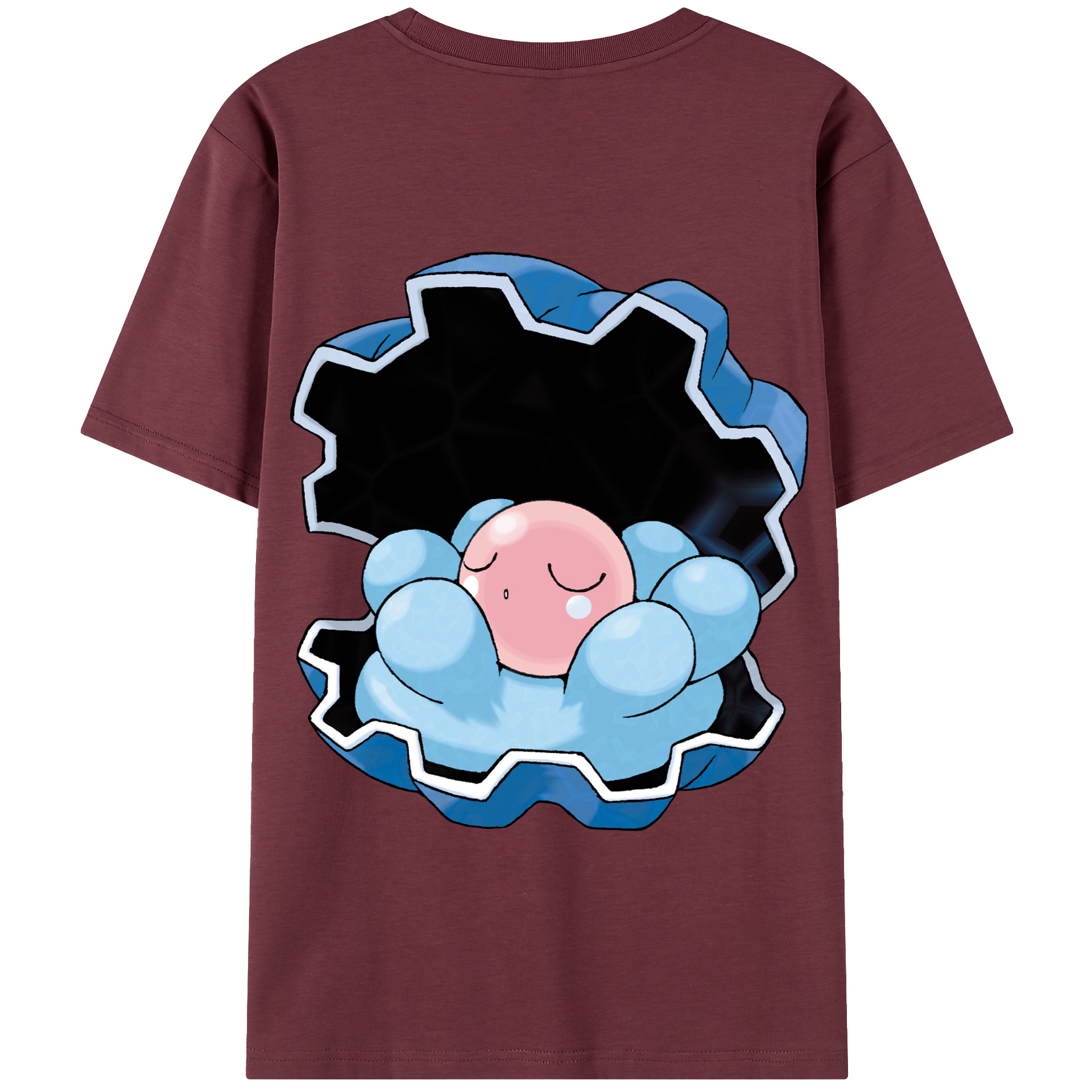 （画像用） ポケットモンスター Pokémon 綿100％半袖Tシャツ（背面プリント）